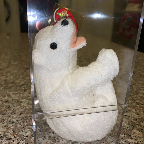 TY Beanie Babies 2000 Aurora Polar Bear - Picture 3 of 8